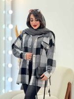 شکت چهارخونه تک جیب شینا کد 6046 - تصویر 10