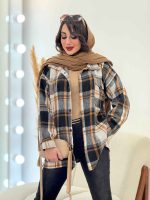 شکت چهارخونه تک جیب شینا کد 6046 - تصویر 28