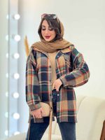 شکت چهارخونه تک جیب شینا کد 6046 - تصویر 8