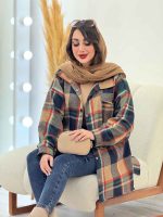 شکت چهارخونه تک جیب شینا کد 6046 - تصویر 29