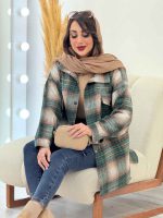 شکت چهارخونه تک جیب شینا کد 6046 - تصویر 27