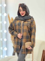 شکت چهارخونه تک جیب شینا کد 6046 - تصویر 14