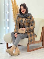 شکت چهارخونه تک جیب شینا کد 6046 - تصویر 25