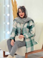 شکت چهارخونه تک جیب شینا کد 6046 - تصویر 3