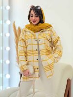 شکت چهارخونه تک جیب شینا کد 6046 - تصویر 4