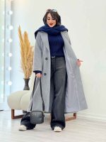 پالتو فوتر بلند فریال کد 6050 - تصویر 19