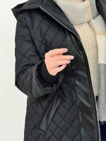 کاپشن لوزی دوزی کمرگت کد 6047 - تصویر 2