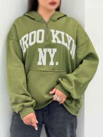 هودی یقه زیپ Brooklyn کد 6056 - تصویر 12