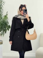 بارانی پشت ژیله پاگن دار کد 6063 - تصویر 16