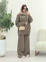 ست بافت و شلوار دریا کد 6098 - تصویر 6