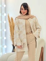 مانتو ژاکارد مغزی دوزی کد 6095 - تصویر 8