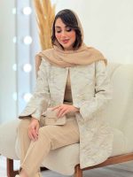 مانتو ژاکارد مغزی دوزی کد 6095 - تصویر 5