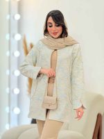 مانتو ژاکارد مغزی دوزی کد 6095 - تصویر 22