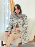 مانتو ژاکارد مغزی دوزی کد 6095 - تصویر 20