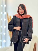 مانتو ژاکارد شاین آستین پیله کد 6093 - تصویر 18