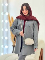 شومیز کتان جیب پیله کد 6080 - تصویر 19