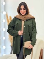 شومیز کتان جیب پیله کد 6080 - تصویر 17
