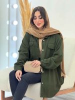 شومیز کتان جیب پیله کد 6080 - تصویر 22
