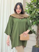 مانتو جلو بسته آنیتا کد 6300 - تصویر 15