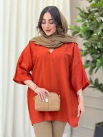 مانتو جلو بسته آنیتا کد 6300 - تصویر 18