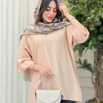 مانتو جلو بسته آنیتا کد 6300