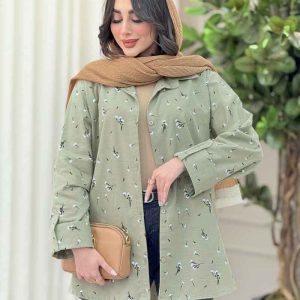 شومیز آستین پاگن طرح قاصدک کد 6292
