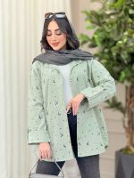 شومیز آستین پاگن طرح قاصدک کد 6292 - تصویر 13