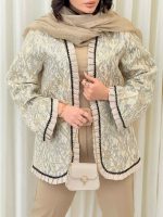 مانتو ژاکارد آرشیدا کد 6344 - تصویر 11