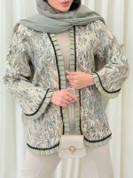 مانتو ژاکارد آرشیدا کد 6344