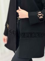 مانتو سنگ دوزی سیران کد 6155 - تصویر 3