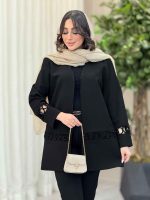 مانتو سنگ دوزی سیران کد 6155 - تصویر 2