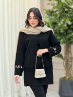 مانتو سنگ دوزی سیران کد 6155 - تصویر 4