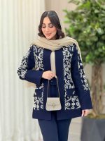 مانتو طرح دار رزیتا کد 6201 - تصویر 10