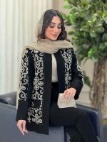 مانتو طرح دار رزیتا کد 6201 - تصویر 14
