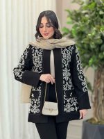 مانتو طرح دار رزیتا کد 6201 - تصویر 17