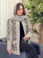 مانتو طرح دار رزیتا کد 6201 - تصویر 2
