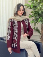 مانتو طرح دار رزیتا کد 6201 - تصویر 9
