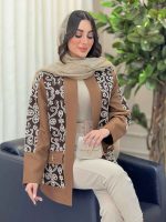 مانتو طرح دار رزیتا کد 6201 - تصویر 18