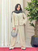 ست کت راه راه و شلوار کد 6327 - تصویر 6