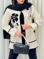 مانتو طرح گل لیا کد 6345 - تصویر 10