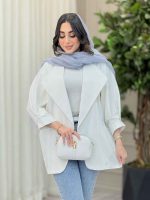 مانتو دو جیب آستین پیله کاملیا کد 6247 - تصویر 11