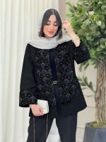 مانتو طرح سنتی قاصدک کد 6156 - تصویر 2