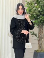 مانتو طرح سنتی قاصدک کد 6156 - تصویر 5