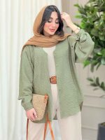 شومیز تک جیب پشت بندی کد 6188 - تصویر 8