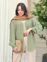 شومیز تک جیب پشت بندی کد 6188 - تصویر 3