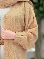 شومیز تک جیب پشت بندی کد 6188 - تصویر 12