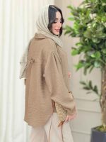 شومیز تک جیب پشت بندی کد 6188 - تصویر 14