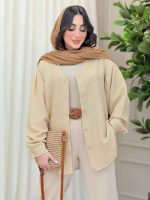 شومیز تک جیب پشت بندی کد 6188 - تصویر 2