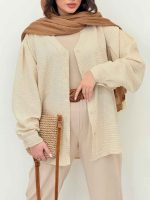 شومیز تک جیب پشت بندی کد 6188 - تصویر 11