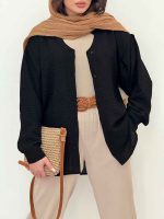 شومیز تک جیب پشت بندی کد 6188 - تصویر 10